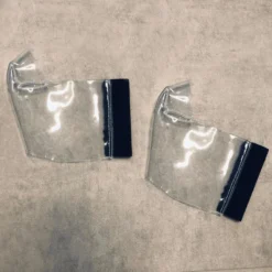 Hella Heels Classique Shoe Protector - Clear (Black Back)