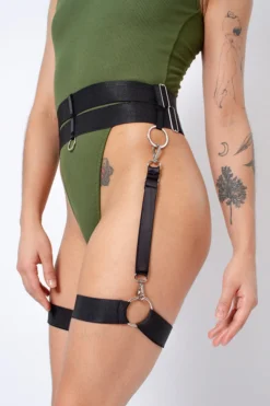 Rolling Lara Bottom Harness - Black Accessories