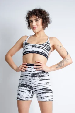 Rolling Alpha Top - Zebra All Pole Wear