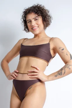 Rolling Vento Reversible Selva Bottoms - Beige Leopard/Chocolate All Pole Wear