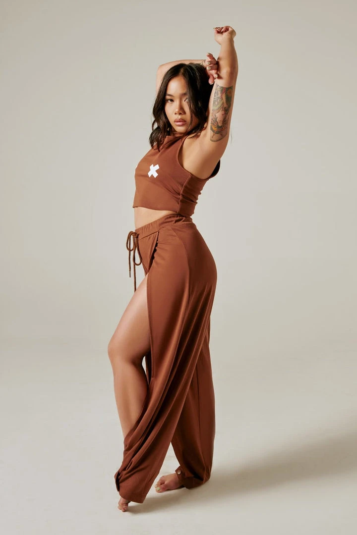 Creatures Of XIX Make Moves Pants - Mocha Back In Stock