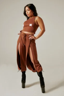 Creatures Of XIX Make Moves Pants - Mocha Back In Stock