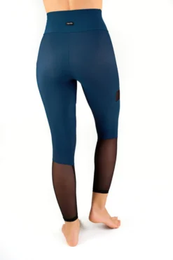 Dragonfly Barbara Leggings - Petrol Mesh All Pole Wear
