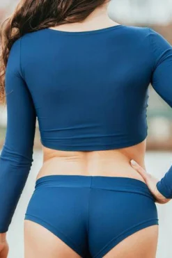 All Pole Wear Dragonfly Pavi Crop Top - Petrol