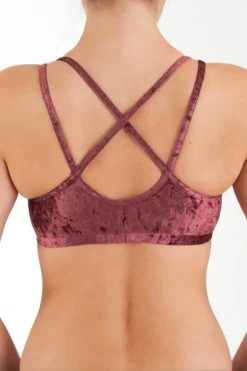 All Pole Wear Dragonfly Nicole Top - Velvet Amaranth