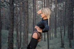 Back In Stock Paradise Chick Superhero Series Sticky Garter Leggings - Black Leopard