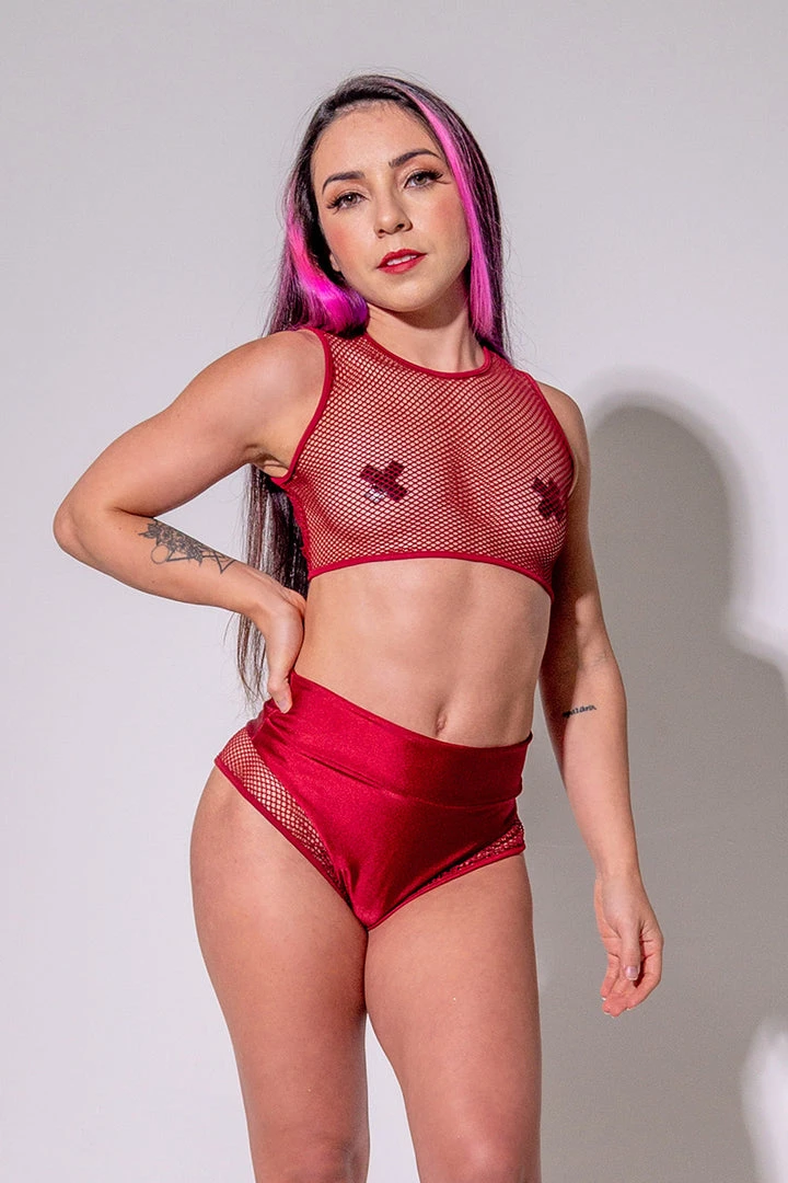 Sorte Feeling Myself Bottoms - Red New In