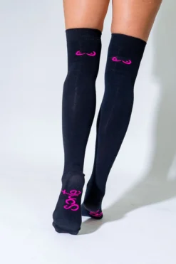 Accessories Sorte Bewbz Over The Knee Socks