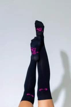 Accessories Sorte Bewbz Over The Knee Socks