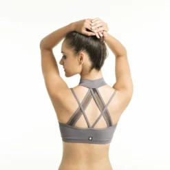 Poledancerka X Back Top - Grey