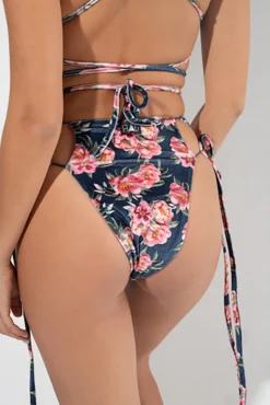 RAD Tie Me Up Shorts - Velvet Peony