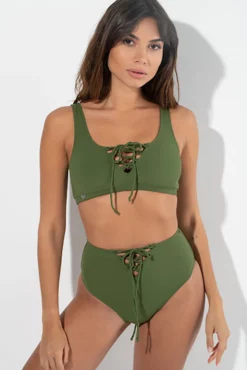 RAD Nib Athletic Top - Khaki