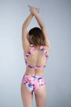 Pole Addict Openback Top - Peony