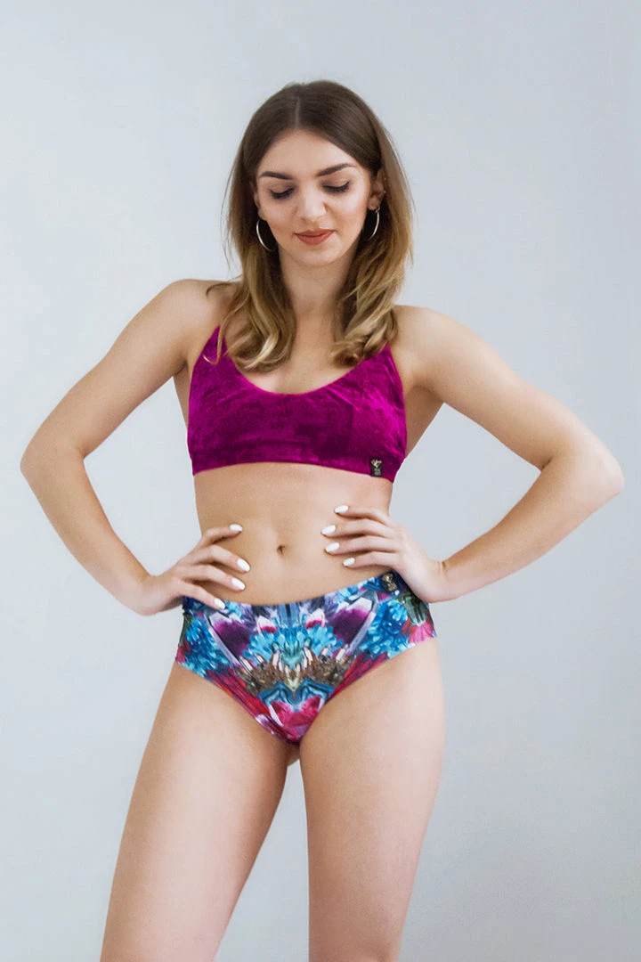 All Pole Wear Pole Addict Hot Pants - Crystallised