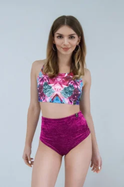 Pole Addict Openback Top - Crystallised