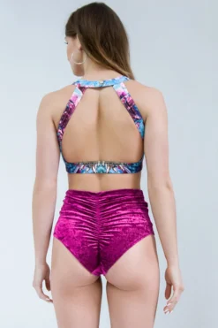 Pole Addict Openback Top - Crystallised