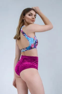 Pole Addict Openback Top - Crystallised