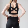 Pole Addict Cross Back Top - Black All Pole Wear