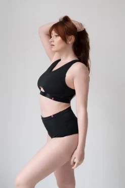 Pole Addict Pro Sports Top - Black All Pole Wear