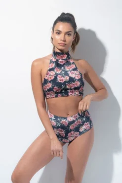 All Pole Wear RAD Eve Top - Velvet Peony