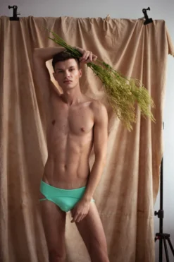 New In Sway Nathan Shorts - Green Aventurine