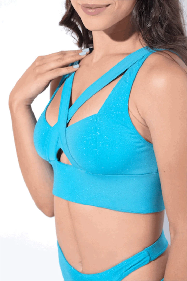 RAD Glitter XX Top - Ciel