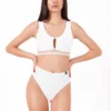 Pole Addict Land Top - White
