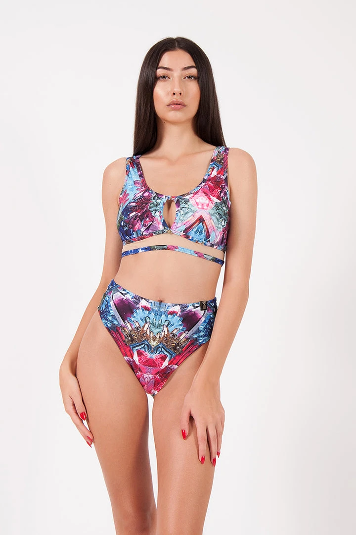 All Pole Wear Pole Addict Land Top - Crystallised