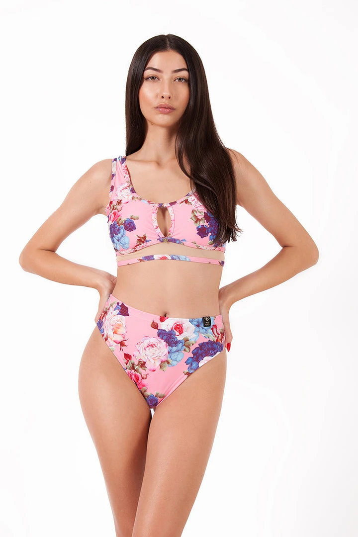 Pole Addict Land Top - Peony