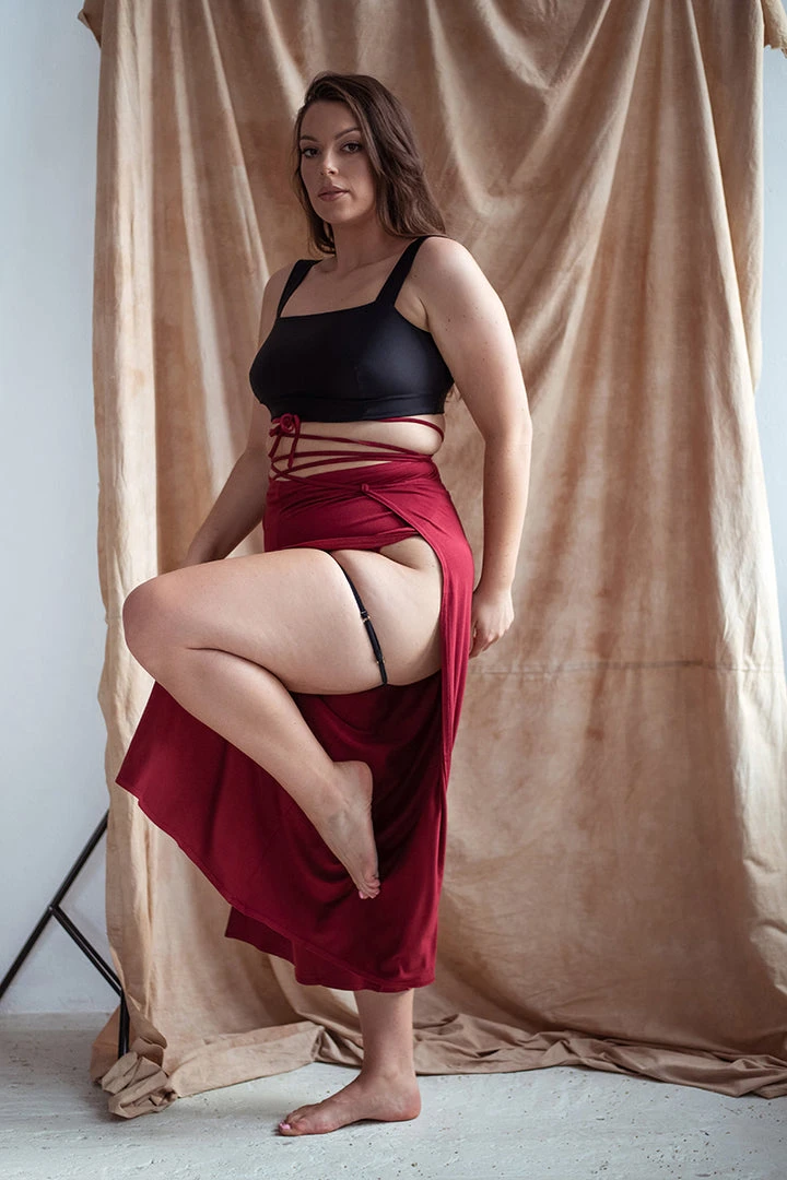 Sway Namasway Pants - Burgundy