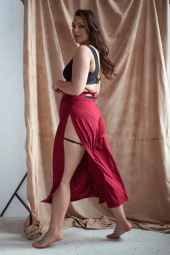 Sway Namasway Pants - Burgundy