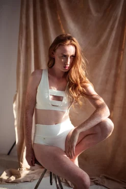 All Pole Wear Sway Bettie Top - Milky Quartz