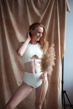 All Pole Wear Sway Bettie Top - Milky Quartz