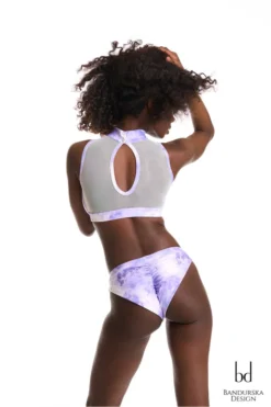New In Bandurska Dreamy Bottoms - Lavender Tie Die