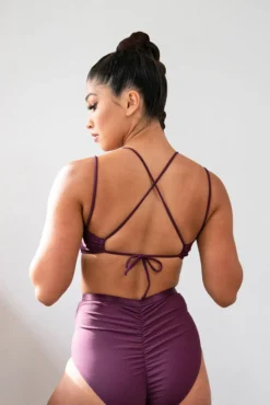 Lunalae Amelia Top - Recycled Mulberry All Pole Wear