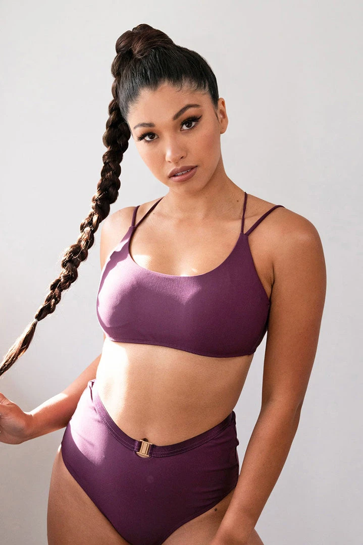 Lunalae Amelia Top - Recycled Mulberry All Pole Wear