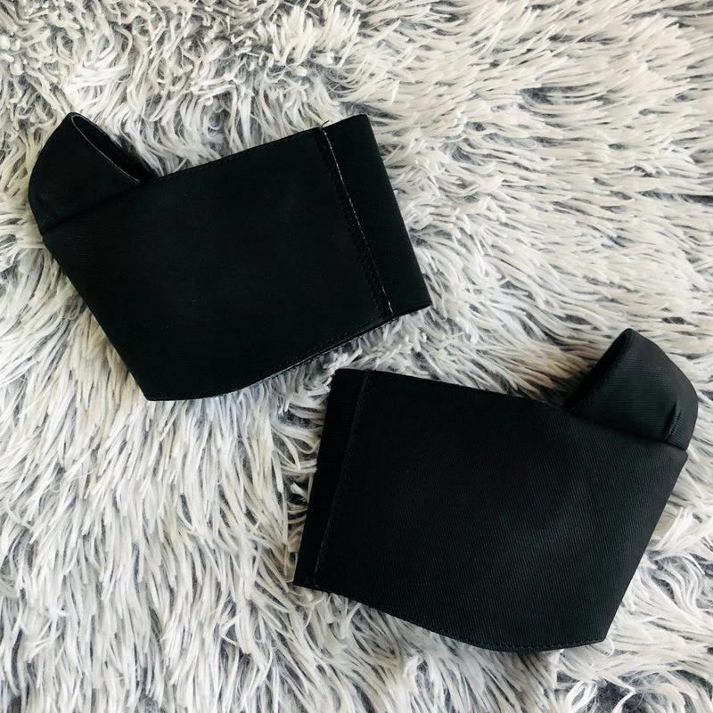 Hella Heels Black Denim Boots - 8inch