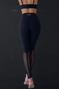 Paradise Chick Sirène Back Seam Leggings - Black