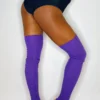 Pole Junkie Thigh High Legwarmers - Purple