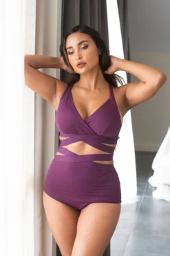 Lunalae Fallon Top - Recycled Mulberry Tops