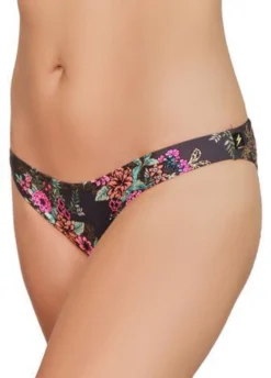 All Pole Wear Cleo The Hurricane Gunmetal Garden Scanty Pants