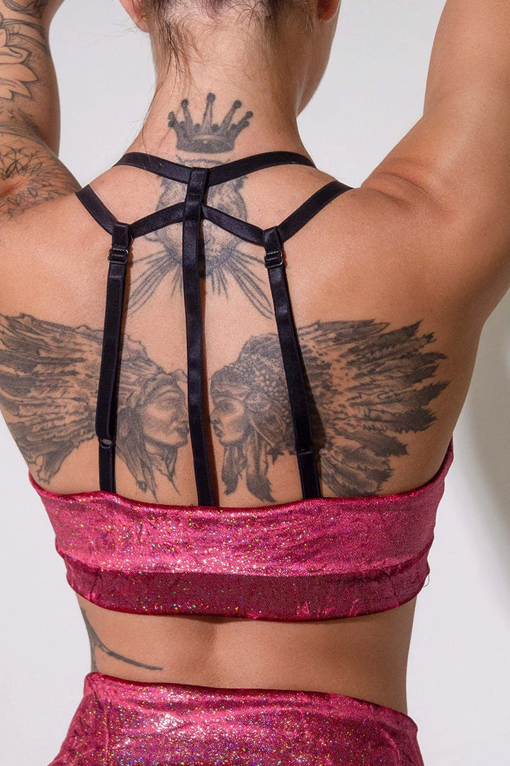 All Pole Wear Sorte Glare Top - Serenade