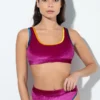 All Pole Wear RAD Ametrine Top - Velvet Dama
