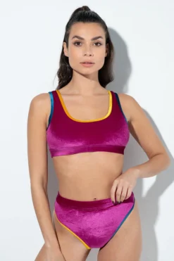 All Pole Wear RAD Ametrine Top - Velvet Dama