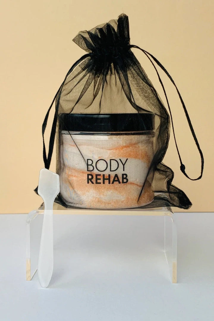 Grip + Glow Body Rehab Whipped Salt Scrub With Arnica And Epsom Salts - Gaga For Grapefruit (180g) New In