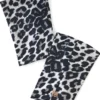 Lunalae Shoe Covers - Grey Leopard