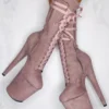 Shoes Hella Heels High BabyDoll 8inch Boots - Lilac Mink
