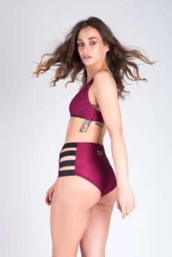 Paradise Chick High Waisted Shorts - Cherry All Pole Wear