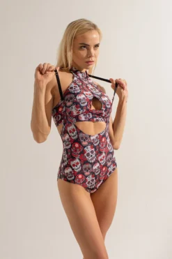 Shark Polewear Sling Shorts - Sugar Skulls