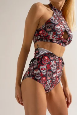 Shark Polewear Sling Shorts - Sugar Skulls